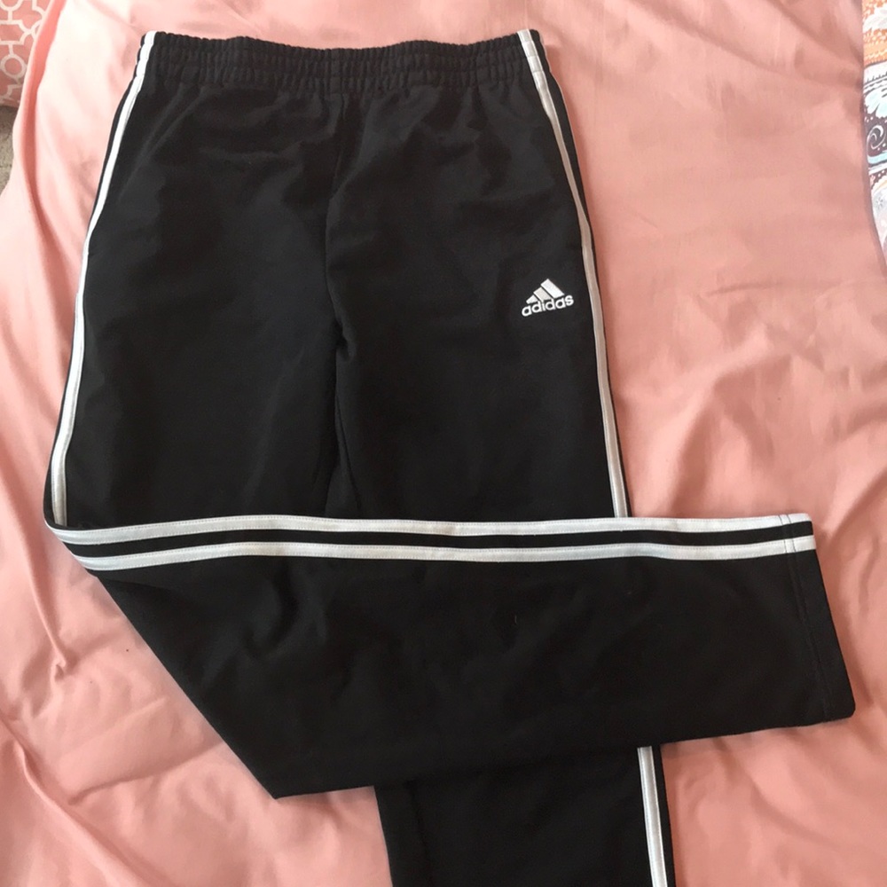 Adidas 3 stripe sweatpants
